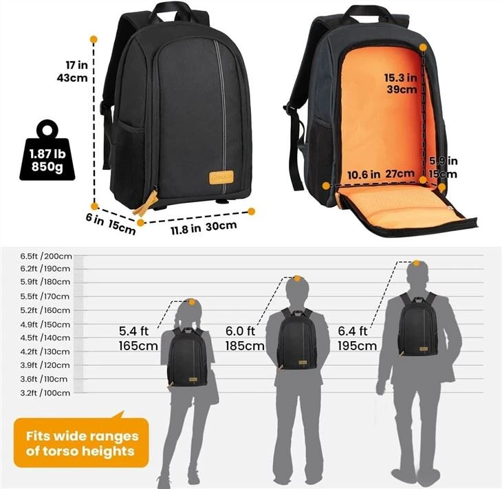 Large Capacity Camera Bag